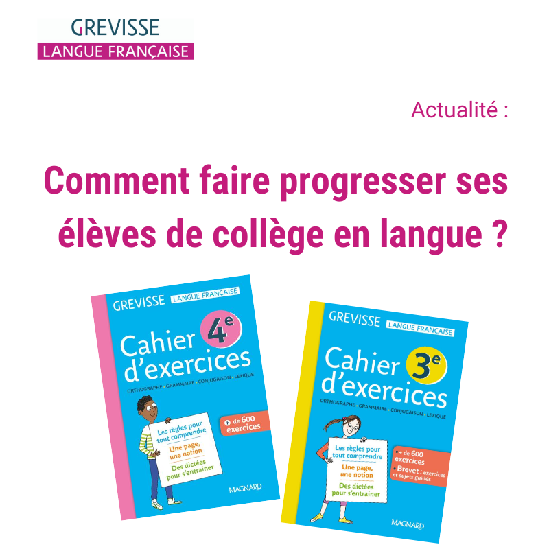 Grevisse Cahier D'exercices 3ème Corrigé Pdf