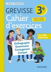 Couverture : Cahier Grevisse 3e (2021)