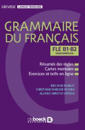 Couverture : Grevisse FLE B1-B2 grammaire du français
