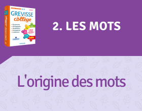 L'origine des mots